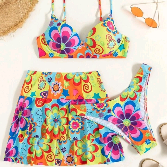 3 PIECE BATHING SUIT - Picture 4 of 8